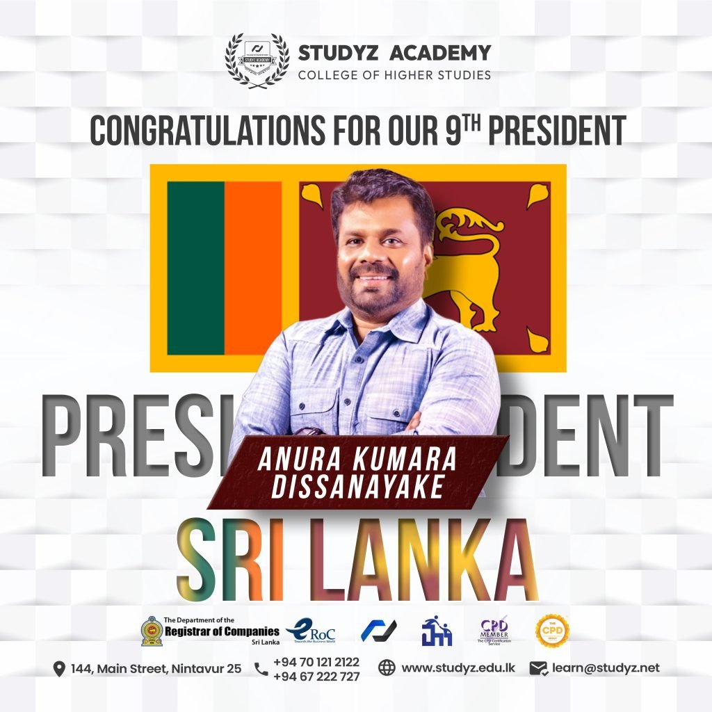 9th President of Sri Lanka