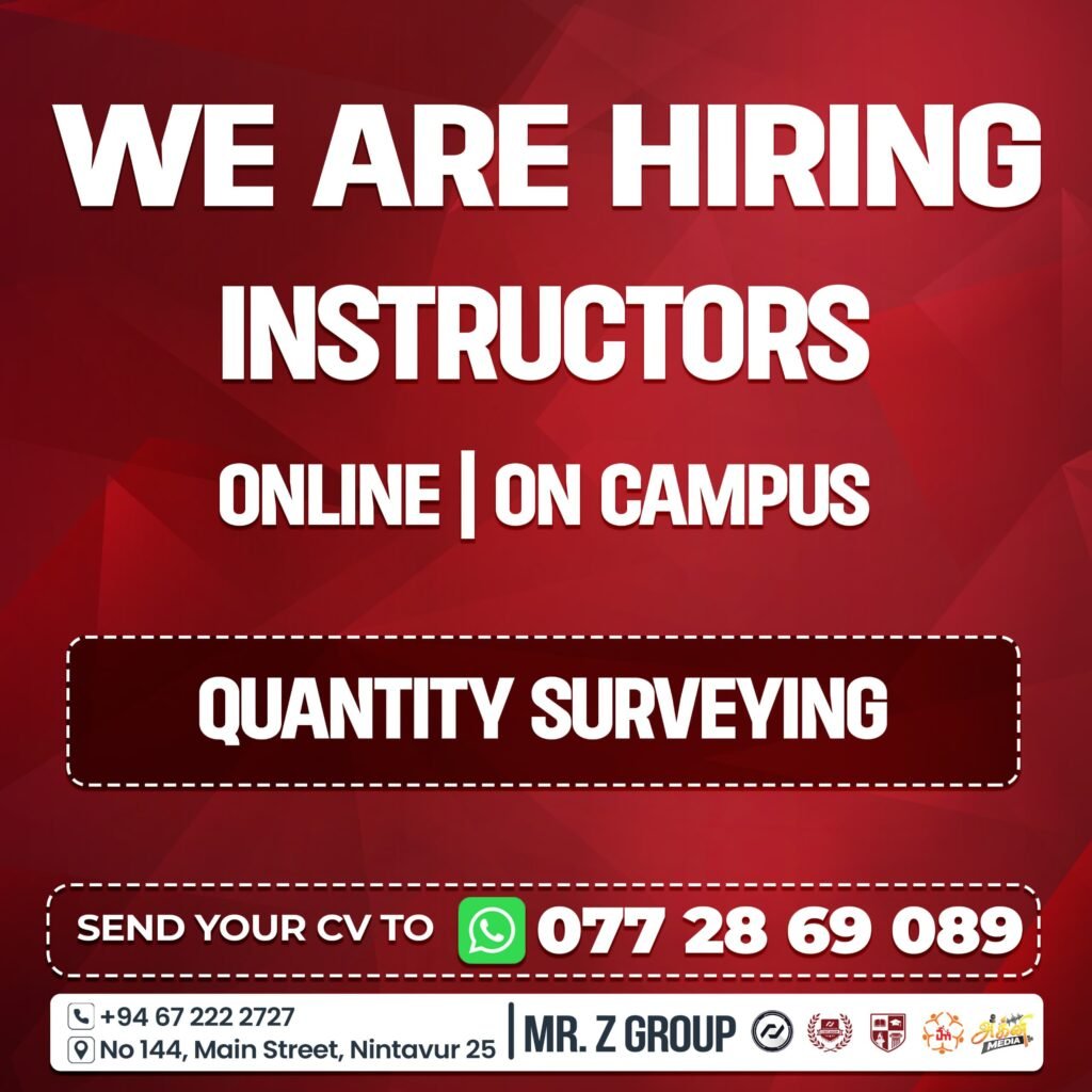 We are hiring – Instructors (Online & On-Campus)