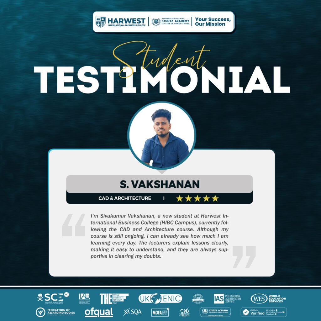 𝐒. 𝐕𝐚𝐤𝐬𝐡𝐚𝐧𝐚𝐧𝐋𝐞𝐚𝐫𝐧𝐞𝐫 𝐉𝐨𝐮𝐫𝐧𝐞𝐲 | 𝐃𝐢𝐩𝐥𝐨𝐦𝐚 𝐢𝐧 𝐂𝐀𝐃 & 𝐀𝐫𝐜𝐡𝐢𝐭𝐞𝐜𝐭𝐮𝐫𝐞 | 𝐒. 𝐕𝐚𝐤𝐬𝐡𝐚𝐧𝐚𝐧
