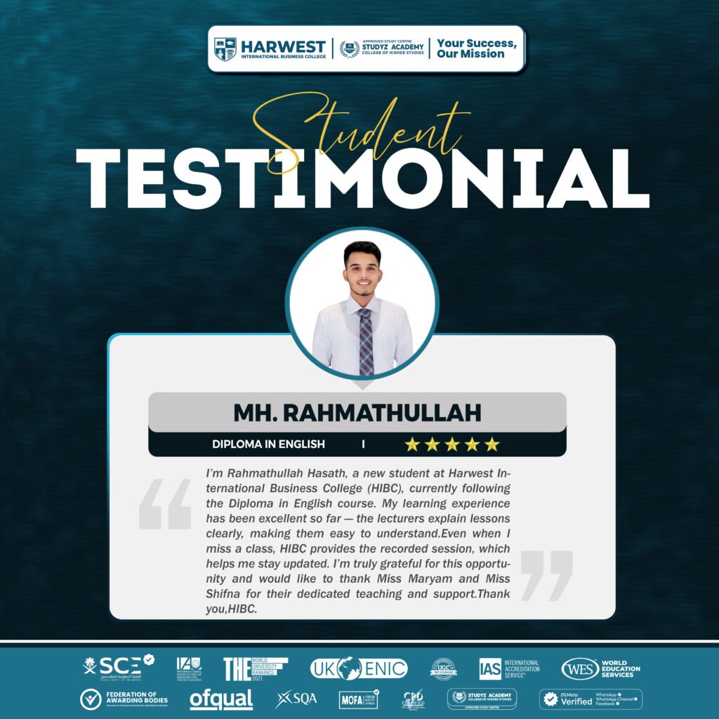 𝐋𝐞𝐚𝐫𝐧𝐞𝐫 𝐉𝐨𝐮𝐫𝐧𝐞𝐲 | 𝐃𝐢𝐩𝐥𝐨𝐦𝐚 𝐢𝐧 𝐄𝐧𝐠𝐥𝐢𝐬𝐡 | 𝐌𝐇. 𝐑𝐚𝐡𝐦𝐚𝐭𝐡𝐮𝐥𝐥𝐚𝐡