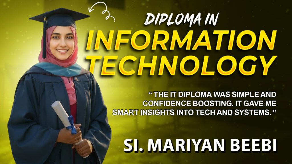 𝐇𝐞𝐚𝐫 𝐟𝐫𝐨𝐦 𝐎𝐮𝐫 𝐒𝐭𝐮𝐝𝐞𝐧𝐭! | 𝐃𝐢𝐩𝐥𝐨𝐦𝐚 𝐢𝐧 𝐈𝐧𝐟𝐨𝐫𝐦𝐚𝐭𝐢𝐨𝐧 𝐓𝐞𝐜𝐡𝐧𝐨𝐥𝐨𝐠𝐲 | 𝐌𝐢𝐬𝐬. 𝐒𝐈. 𝐌𝐚𝐫𝐢𝐲𝐚𝐧 𝐁𝐞𝐞𝐛𝐢