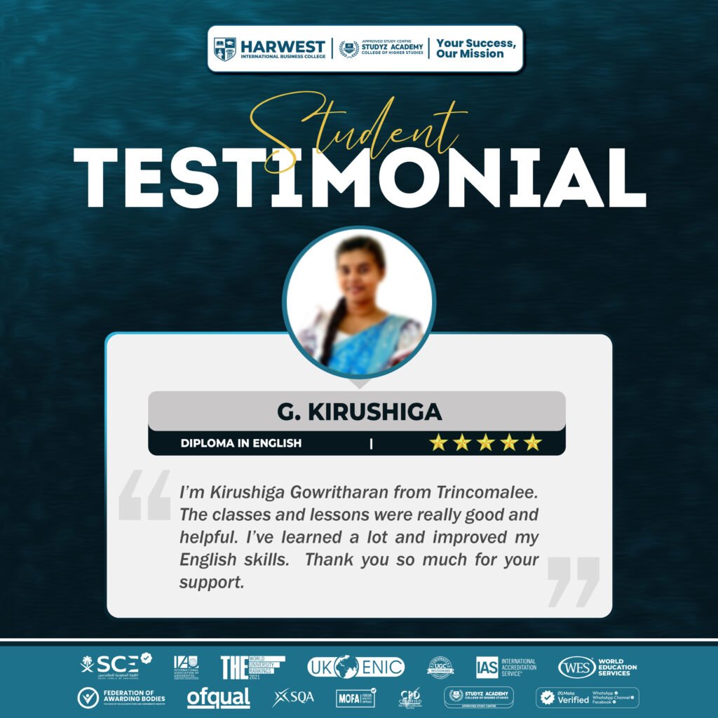 𝐋𝐞𝐚𝐫𝐧𝐞𝐫 𝐉𝐨𝐮𝐫𝐧𝐞𝐲 | 𝐃𝐢𝐩𝐥𝐨𝐦𝐚 𝐢𝐧 𝐄𝐧𝐠𝐥𝐢𝐬𝐡 | 𝐆. 𝐊𝐢𝐫𝐮𝐬𝐡𝐢𝐠𝐚