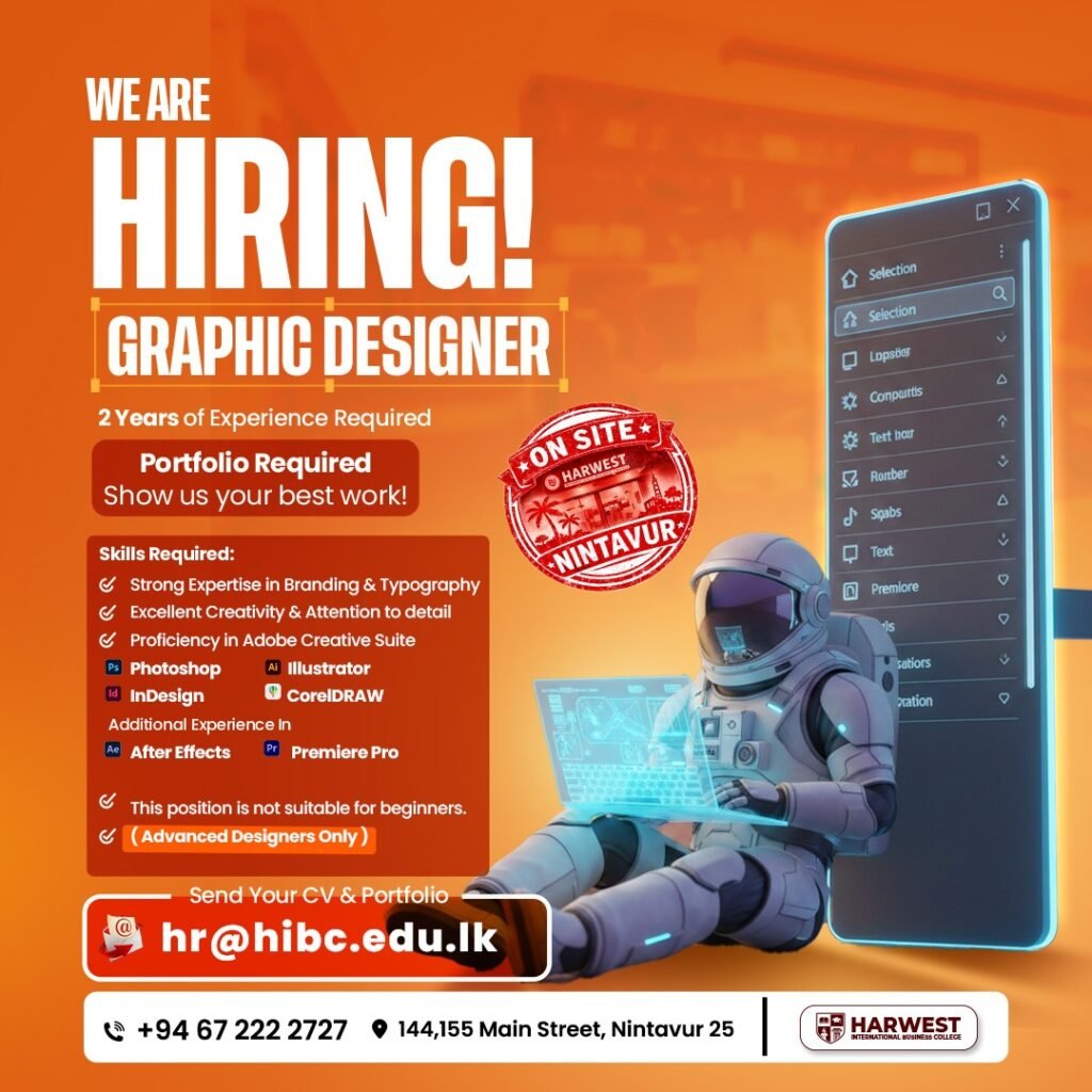 உடனடி வேலைவாய்ப்பு | 𝐈𝐦𝐦𝐞𝐝𝐢𝐚𝐭𝐞 𝐕𝐚𝐜𝐚𝐧𝐜𝐲