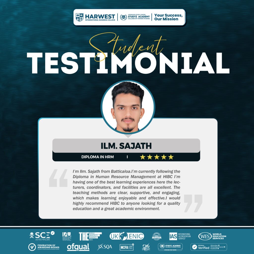 𝐋𝐞𝐚𝐫𝐧𝐞𝐫 𝐉𝐨𝐮𝐫𝐧𝐞𝐲 | 𝐃𝐢𝐩𝐥𝐨𝐦𝐚 𝐢𝐧 𝐇𝐮𝐦𝐚𝐧 𝐑𝐞𝐬𝐨𝐮𝐫𝐜𝐞 𝐌𝐚𝐧𝐚𝐠𝐞𝐦𝐞𝐧𝐭 | 𝐈𝐋𝐌 .𝐒𝐚𝐣𝐚𝐭𝐡
